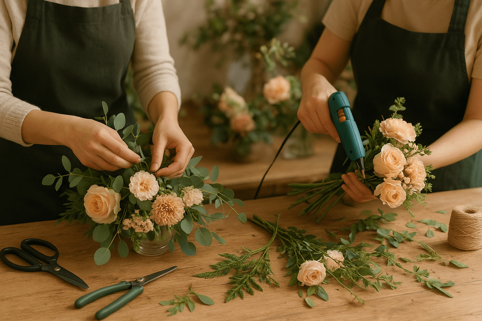 Atelier art floral rouen Montville